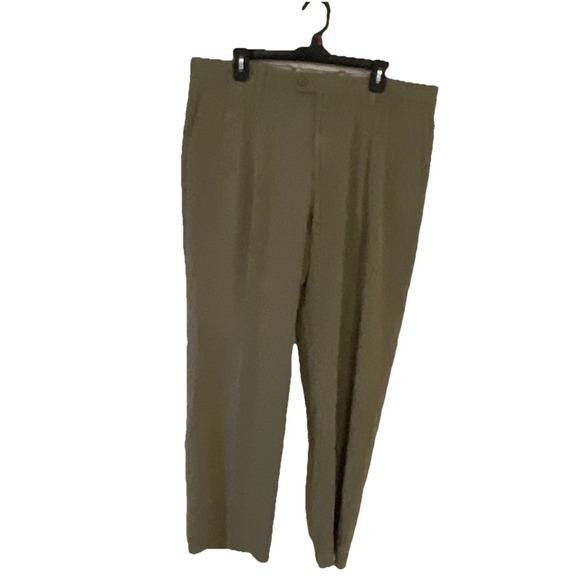 Tommy Bahama Other - Tommy‎ Bahama Pants Mens Sz 42/32 Silk Blend Khaki Casual Slacks